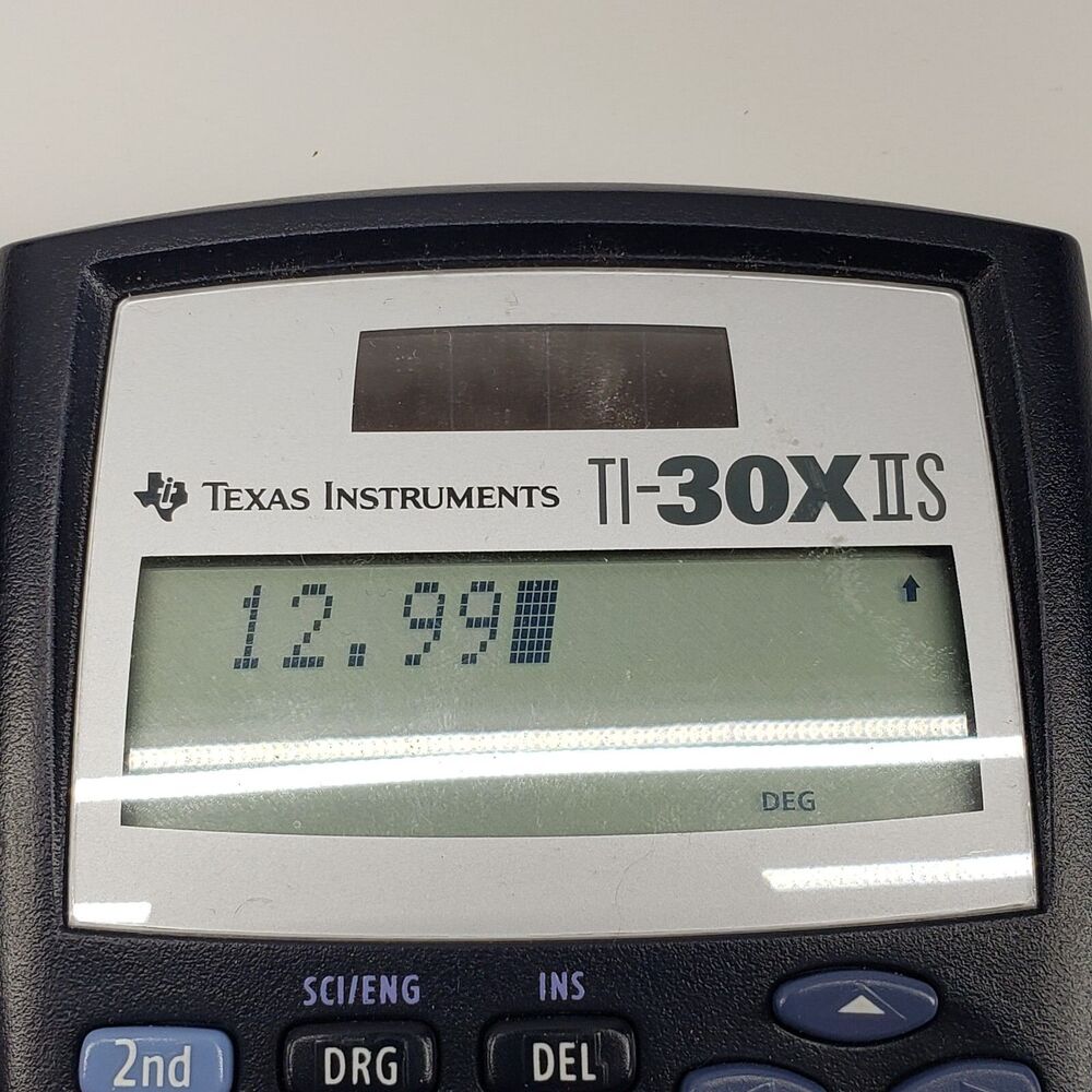 Texas Instruments TI-30X IIS Scientific Calculator Tested - Picture 2 of 5